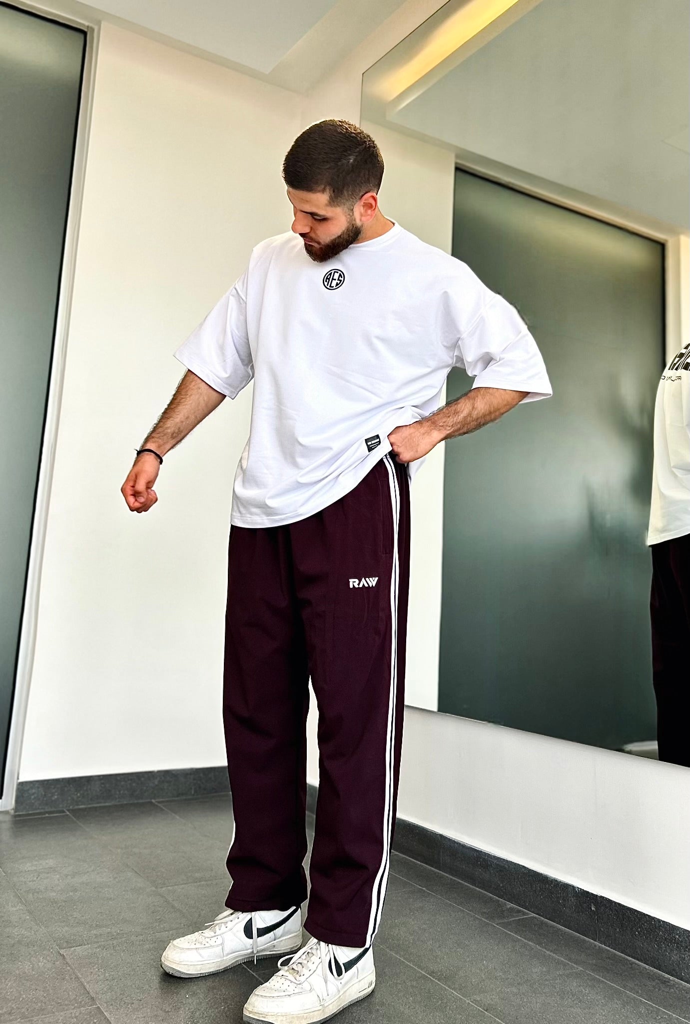 White Heavyweight Oversized T-Shirt