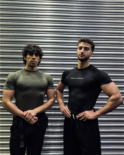 Dark olive Compression T-Shirt