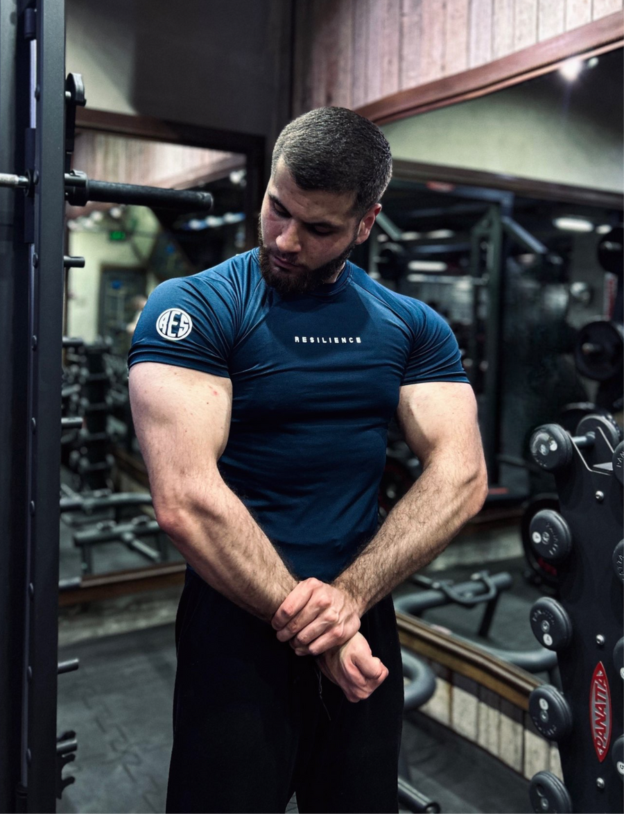 Navy Blue Compression T-Shirt