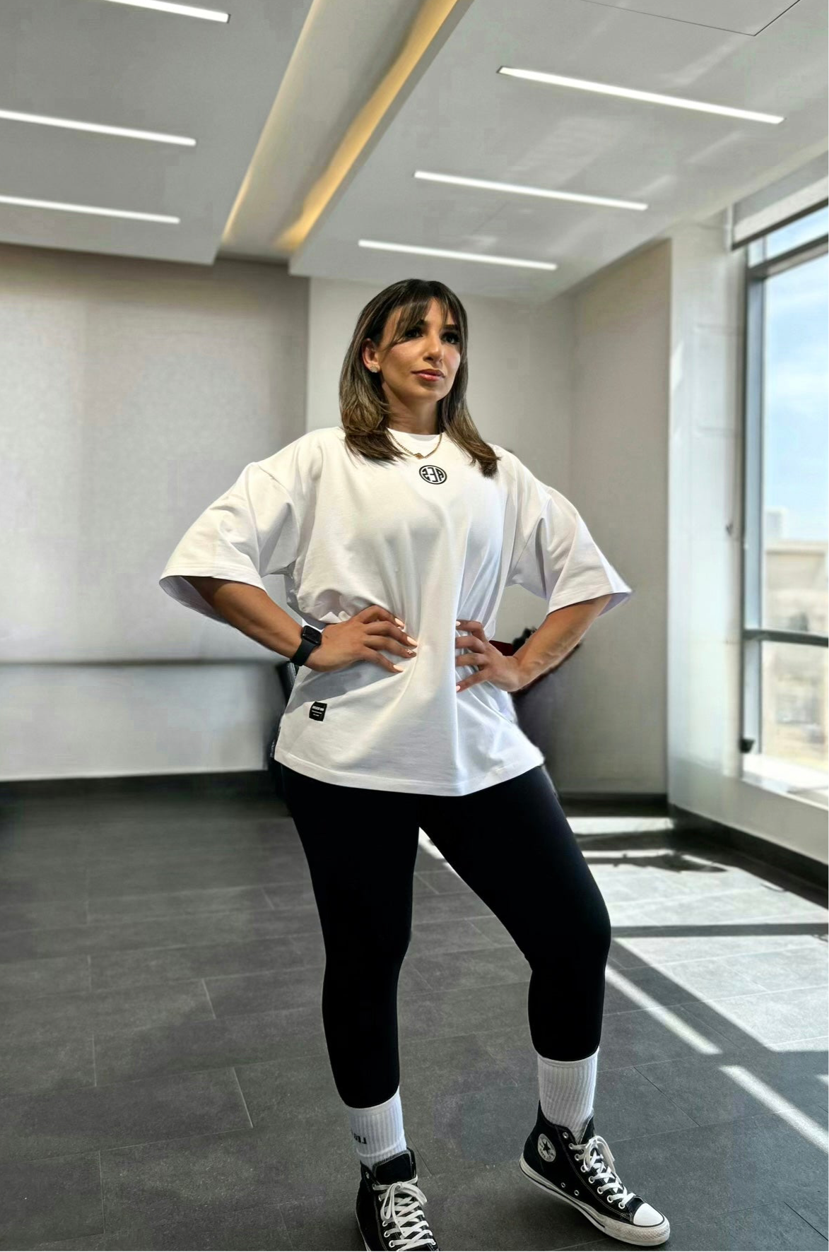White Heavyweight Oversized T-Shirt