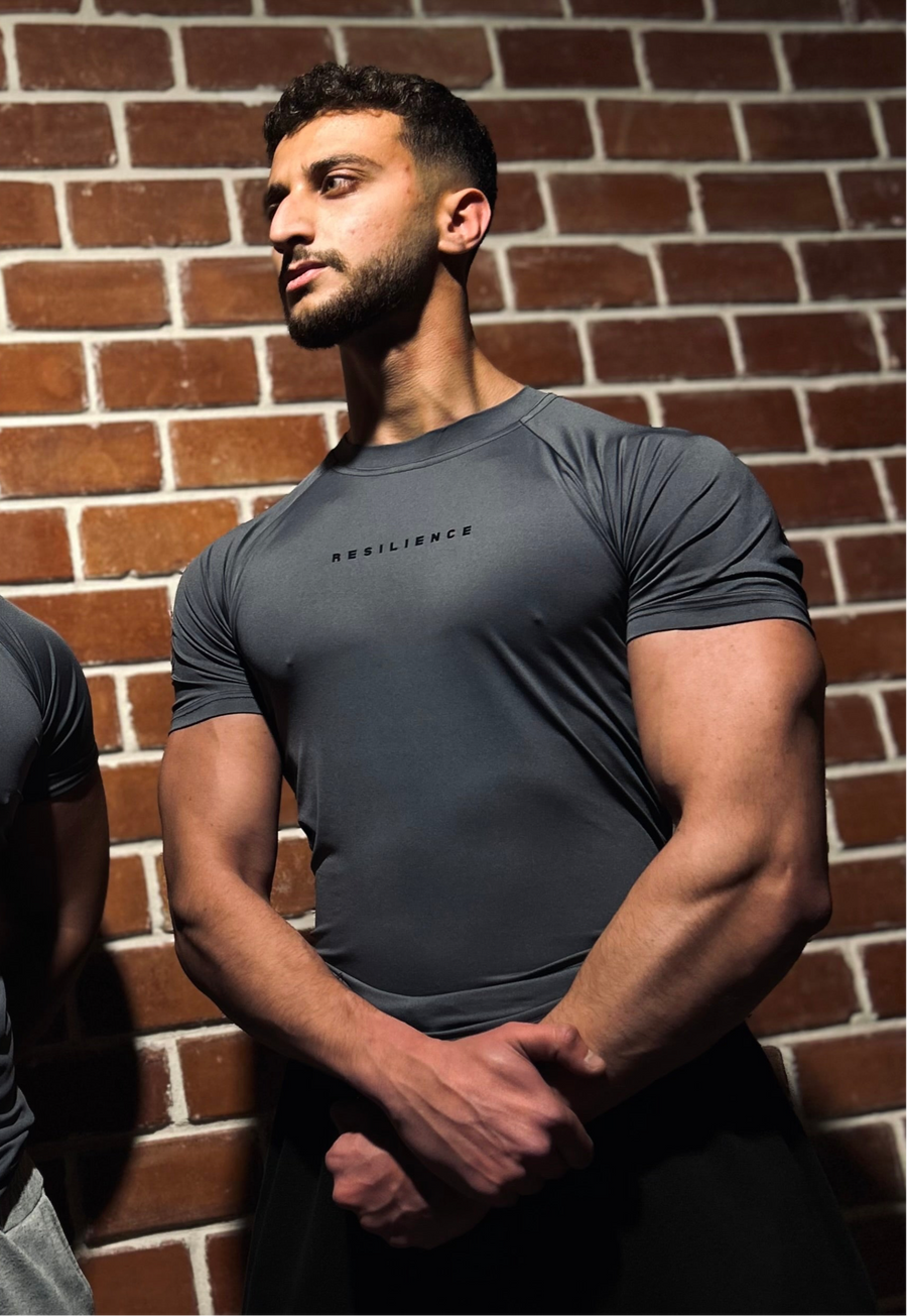 Dark Gray Compression T-Shirt
