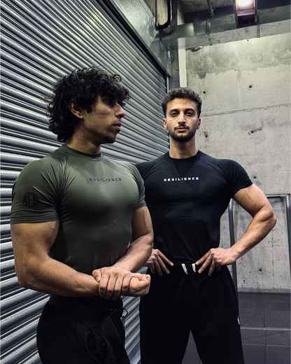 Dark olive Compression T-Shirt