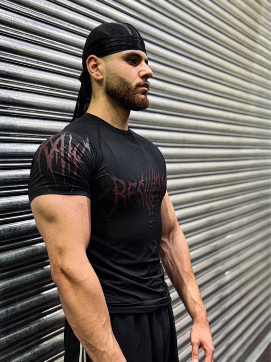 001 Black Compression T-Shirt