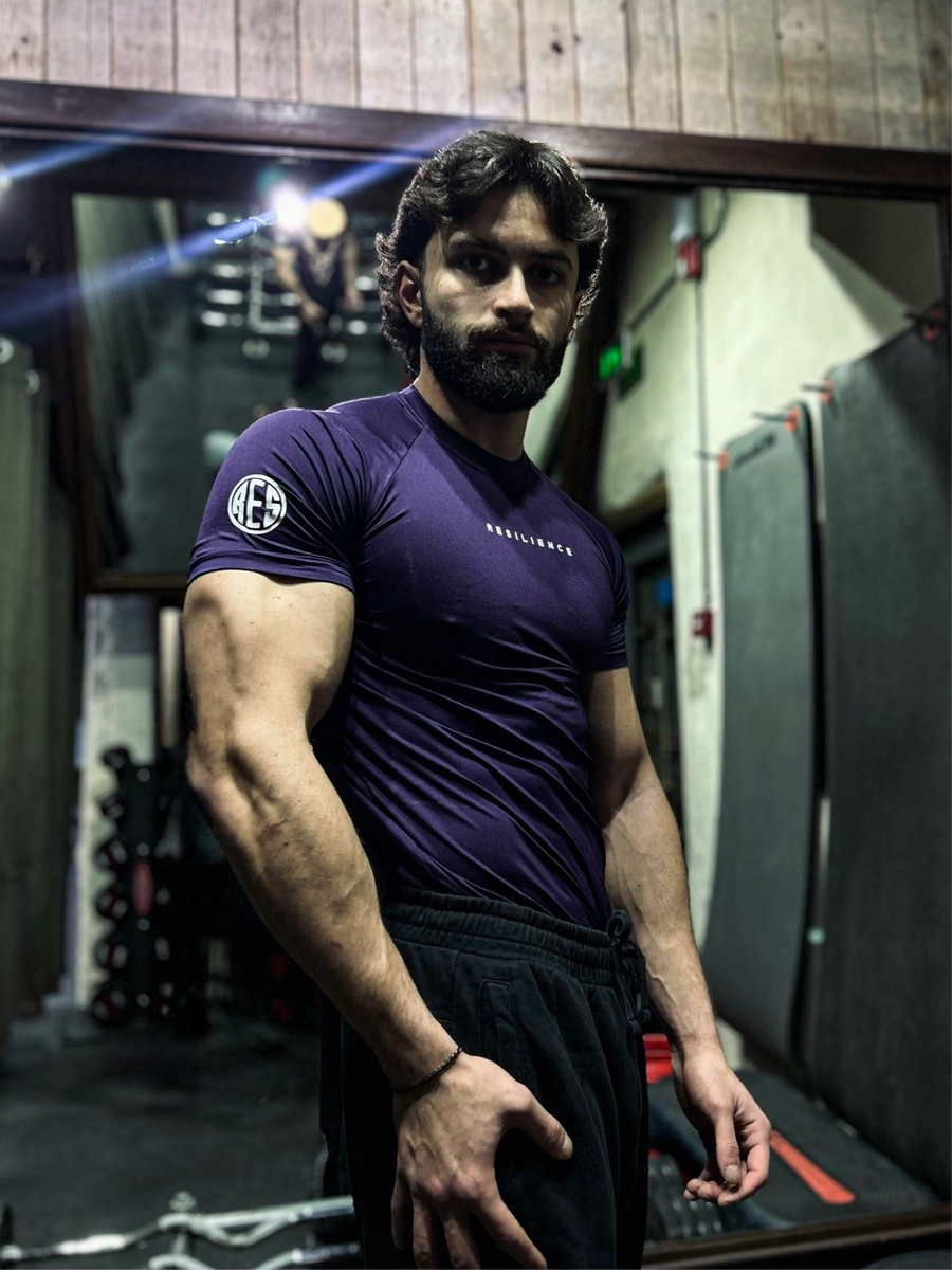 Purple Compression T-Shirt