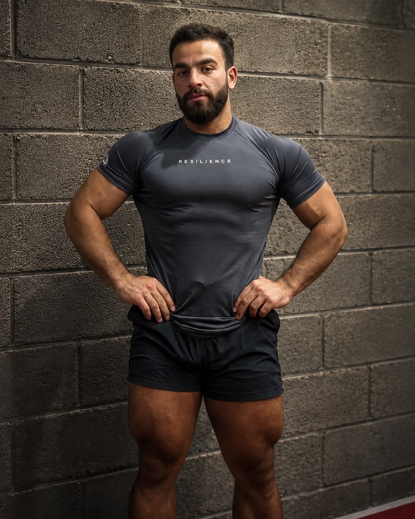 Dark Gray Compression T-Shirt
