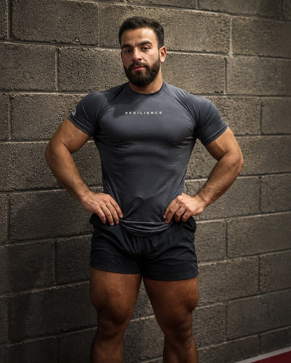 Dark Gray Compression T-Shirt
