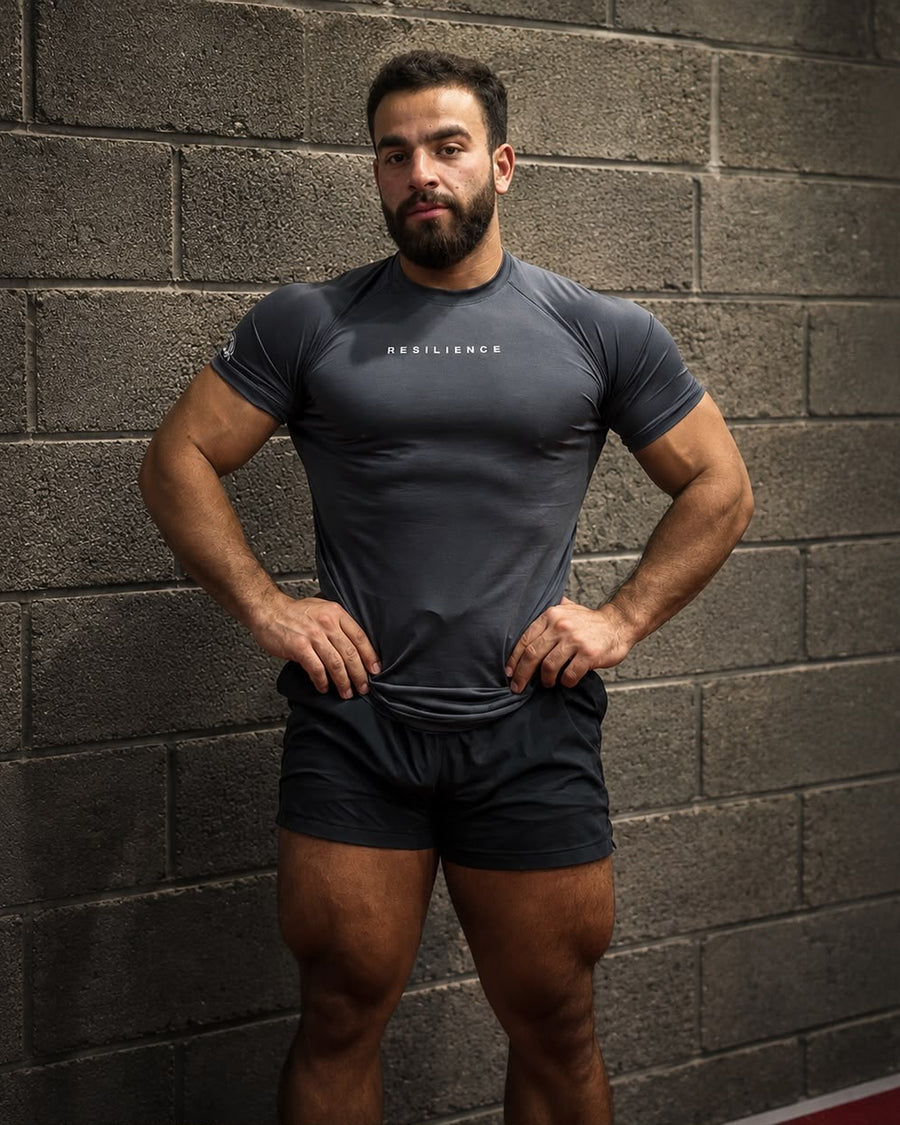 Dark Gray Compression T-Shirt