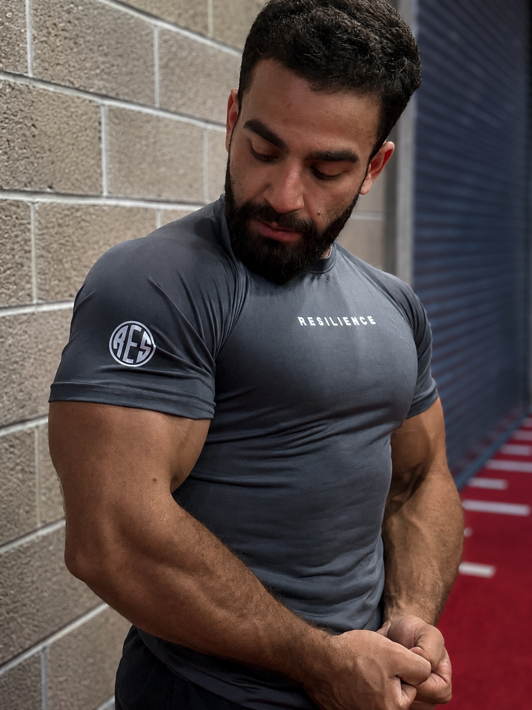 Dark Gray Compression T-Shirt